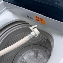 🟧洗濯機番号61 Haier 2021年製 4.5kg 大阪市内配達無料 設置動作確認込み 保管場所での引取は値引きしますの画像