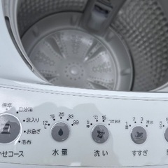 🟧洗濯機番号61 Haier 2021年製 4.5kg 大阪市内配達無料 設置動作確認込み 保管場所での引取は値引きしますの画像