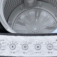 🟧洗濯機番号65 Haier 2021年製【インバーター付き 5.5kg】大阪府内全域配達無料 設置動作確認込み 保管場所での引取は値引きしますの画像