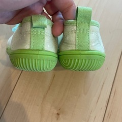 バースデイ　ディズニー　ティンカーベル　バレエシューズ　キッズシューズ　ベビーシューズの画像