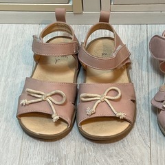 ⭕️無料　14cm 15cm サンダルセット　女の子の画像
