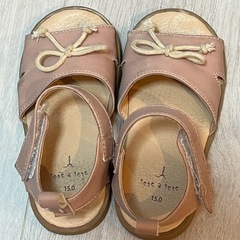 ⭕️無料　14cm 15cm サンダルセット　女の子の画像