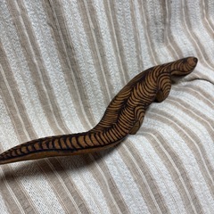 木彫りの置物　の画像