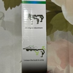 サンバイザー式携帯電話ホルダー グリーンの画像