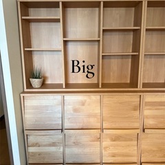 【美品】【急募】【本棚】【BookSelf】【ディスプレイ】大小セットの画像