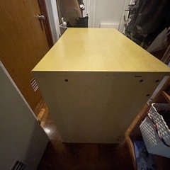 木製デスク 幅900×奥行530×高730の画像
