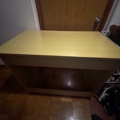 木製デスク 幅900×奥行530×高730の画像