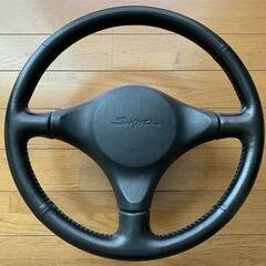 スープラ80 ステアリングホイール　純正
