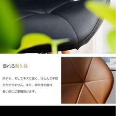 値下げ‼️白ダイニングチェア2脚セットの画像