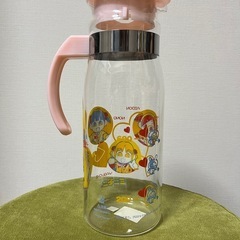 【新品未使用】 ミニモニ。　冷蔵庫ポット　ポット　ピッチャー　1000ml ミニモニ　レトロ　レアの画像