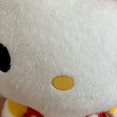 ハローキティ　じゃんぼぬいぐるみの画像