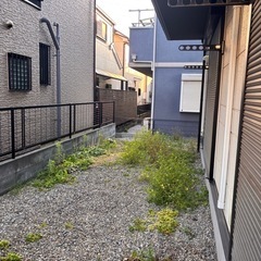 庭の整地をお願いしたい。