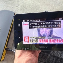 SONY・NV-U77VT と、ミラーに付けるドライブレコーダー・セットの画像