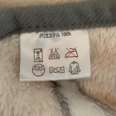 犬柄フリースブランケットの画像