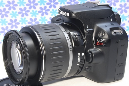 ★新品級★キヤノン Canon EOS Kiss X7 純正ダブルズームキット ★元箱 付属品完備！純正バック付き！＃A10 EOS Kiss X7 - キヤノンカメラミュージアム