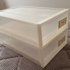 無印良品　衣装ケース　引出式　小　幅40✖️奥行65✖️高さ18cm
