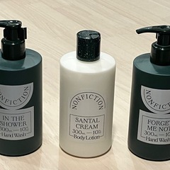 NONFICTION ハンドウォッシュ&ボディローション 3点セット