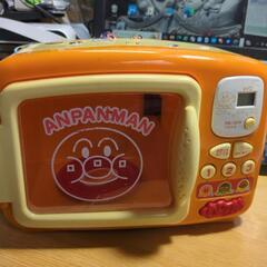 お話し中です～～おもちゃのレンジ　電池入れても作動しません　横2...
