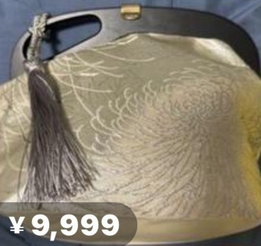 いいね無し購入タッセルおまけ　絹帯リメイク  シルバーにピンクの菊