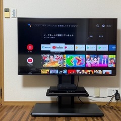 Panasonic VIERA 55インチ 4K液晶テレビ＋ブルーレイ・ディスクレコーダー DIGA＋壁寄スタンドの画像