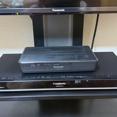 Panasonic VIERA 55インチ 4K液晶テレビ＋ブルーレイ・ディスクレコーダー DIGA＋壁寄スタンドの画像
