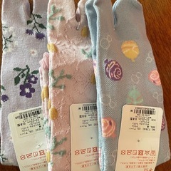 新品未使用靴下3点22センチから25センチの画像