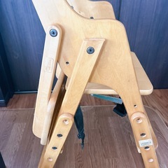 ハイチェアー ベビー 木製 の画像