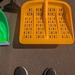 受付終了 スノースコップ、スノーブラシ 一式の画像