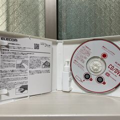 【新品】CD/DVD レンズクリーナー(ELECOM)の画像