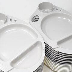 トレー プレート お皿 キャンプ 焼き網 深型プレート オイルボトル バーベキュー セットの画像
