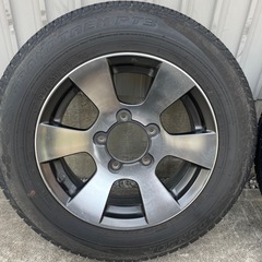 ジムニー jb23 純正ホイール タイヤセットの画像