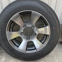 ジムニー jb23 純正ホイール タイヤセットの画像