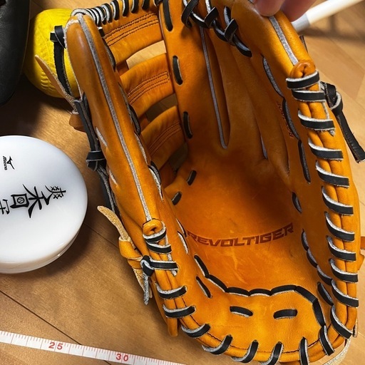 ミツワタイガー野球　グローブ　zett グローブ　子供　バット ミツワタイガー野球 グローブ zett グローブ 子供 バット