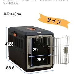 アイリスオーヤマペットキャリーの画像
