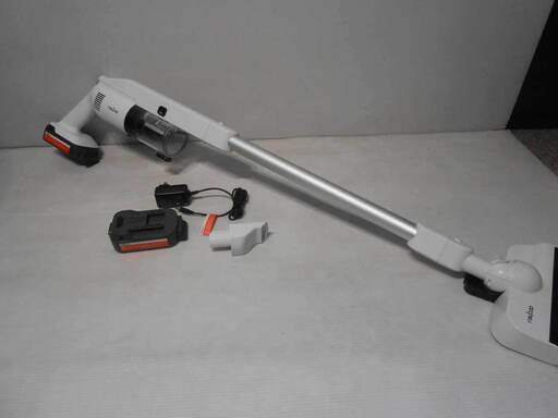 【配送出来ます】電池２個付き　レイコップ　充電式クリーナー　RHC-500JPWH（近くなら配送も可能です。宅配もお問合せ下さい）