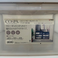 収納ケース（COSPA クローゼットケース）の画像
