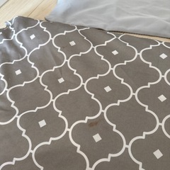 珪藻土バスマット　洗い替えカバーつきの画像