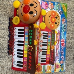 アンパンマン　キーボード　知育玩具の画像