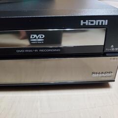 【売れなくても値下げ不可】極美品 AQUOS HI-VISION VHS＆DVD RECORDERの画像