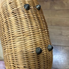 カゴバック　アンティークの画像