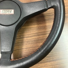 ローバーミニ　クーパーレザーステアリングの画像