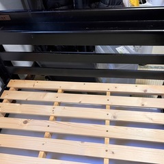 【決定
】シングルベット　マットレス付きの画像