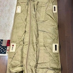美品 APLS フード付きスリーピングバッグ　アウトドア　キャンプの画像