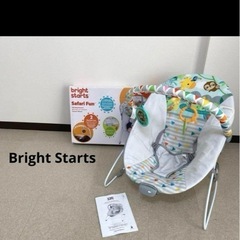 未使用！ ブライトスターツ サファリファン バウンサー ベビーチェアの画像