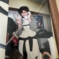 菊池桃子サイン色紙・生写真（昭和レトロ）の画像