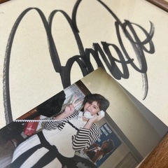 菊池桃子サイン色紙・生写真（昭和レトロ）の画像