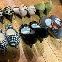 【値下げ福袋】レディース靴パンプス6足の画像