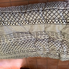 軽量で暖かい　長方形こたつ布団上下の画像