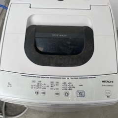 HITACHI 洗濯機　5キロの画像