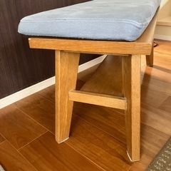 unico  ウニコ　コルソ　ベンチ　クッション付きの画像